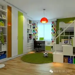 超有创意的儿童房装修效果图让孩子美梦成真