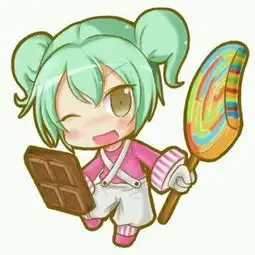 可爱小女孩头像大眼睛龙