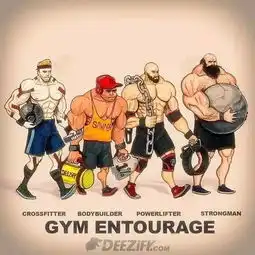 健身老司机画了几幅漫画,点燃了所有人撸铁的激情