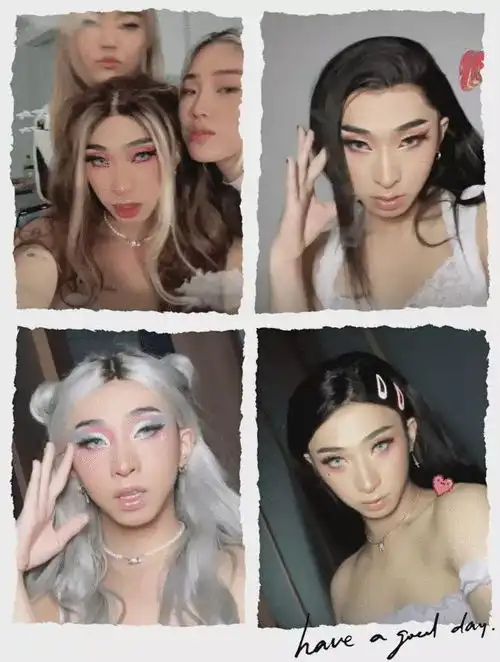 伊能静儿子无惧争议再穿女装妆容夸张秀锁骨,扭动身姿自信妩媚