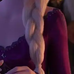 看完冰雪奇缘2后,最羡慕的是冰雪女王的发量