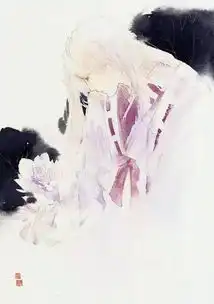 头像女真人背影古风