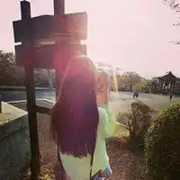 气质美女背影侧面头像长发微信头像图片大全