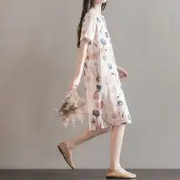 文艺连衣裙,时尚小清新,穿出女人素雅的美感