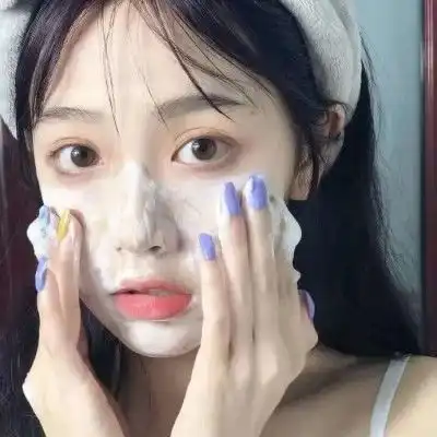 ins侧脸唯美女生头像