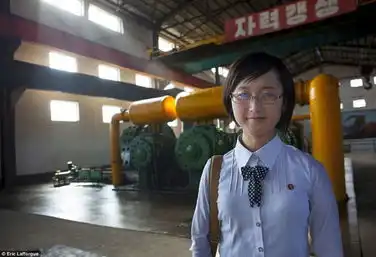 法国摄影师拍平壤女大学生