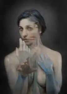 美女摄影师lucianarodriguez风格迥异的概念自画像