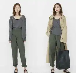 简约清爽气质搭,职场女性必备早春搭