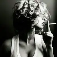 谁为谁放弃的伤感qq欧美黑白头像