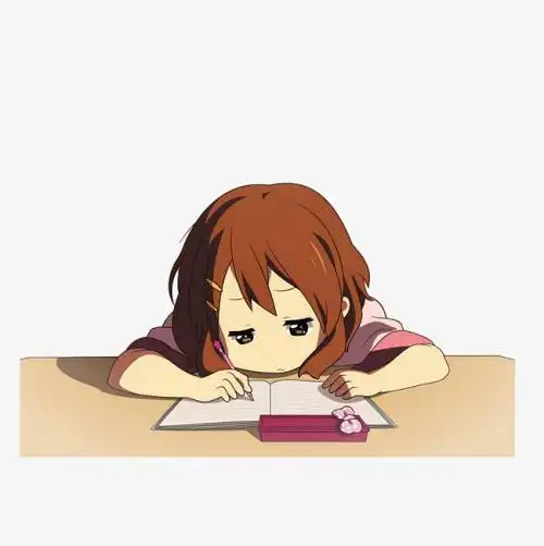 qq头像女生唯美睡趴在桌