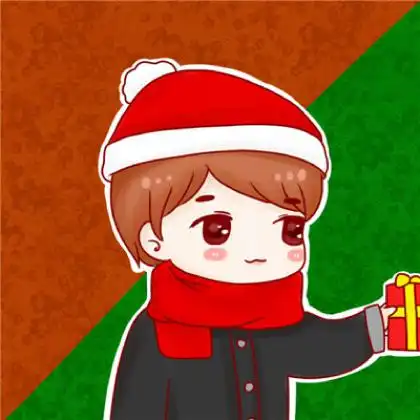 圣诞动漫情侣头像一对,虽然圣诞已过保留明年使用吧