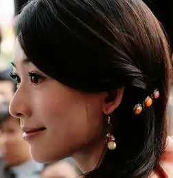 女生头像侧脸温柔林志玲