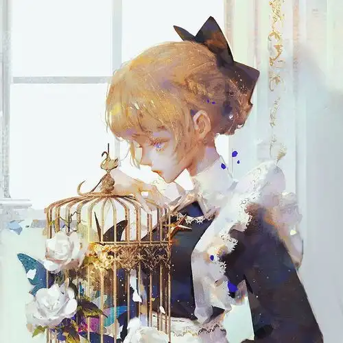 无水印女生头像乐佩