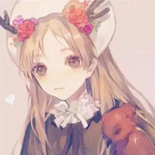 网红鹿少女居然长这样,看到第一眼就爱了