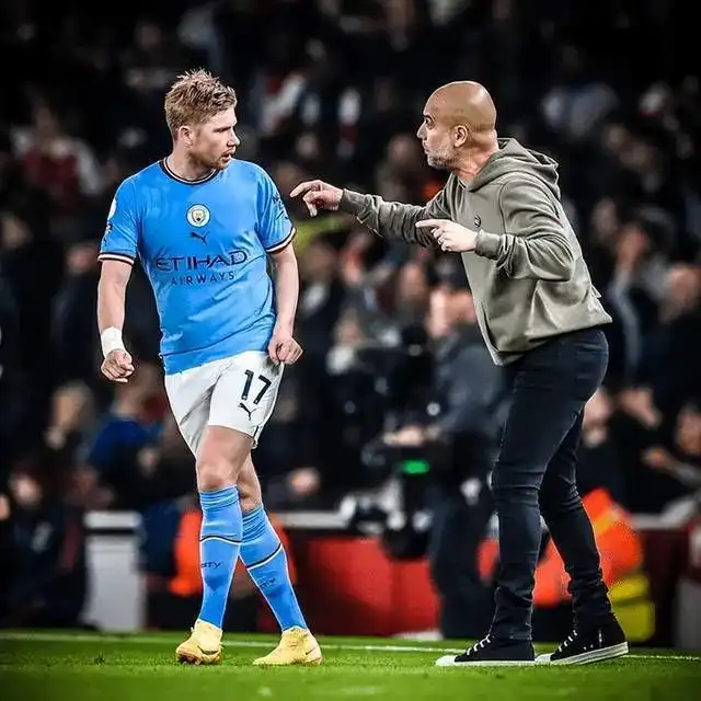 将帅不和德布劳内被换下与瓜帅激烈争吵都是太想赢球而已