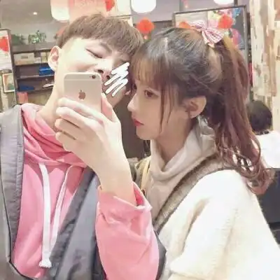 干净好看的情侣头像真人彻底的被你征服了