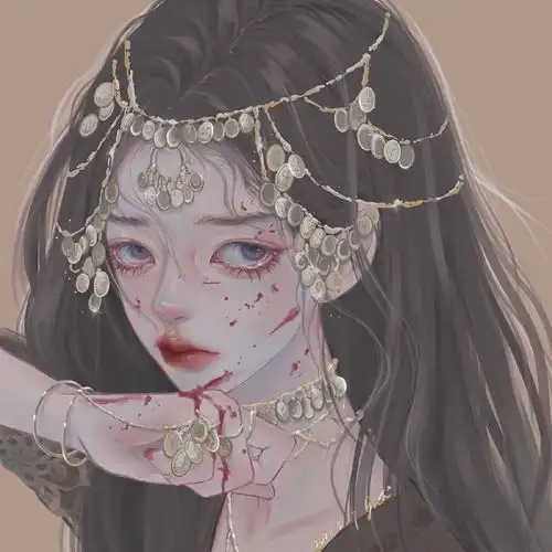 你说诗很美我说有你在结尾古风动漫头像