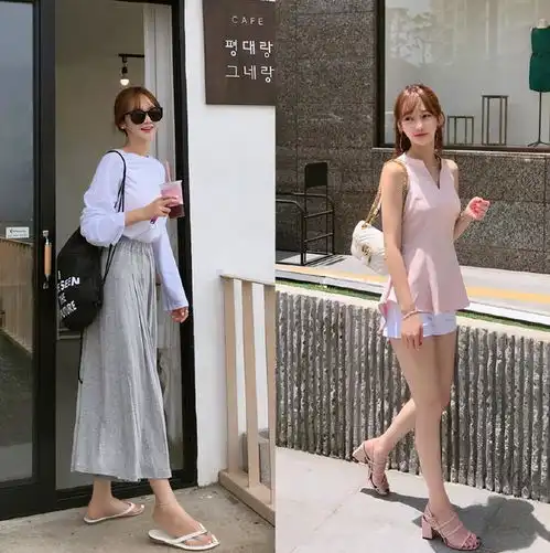 适合3040岁女人的夏末气质穿搭,略带轻熟感更有女人味