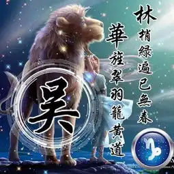 你的姓氏探索专属的微信头像,生肖,守护神,星座,装逼专用神器