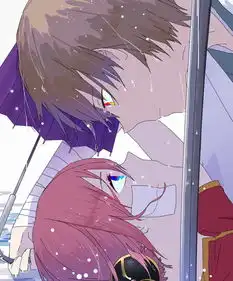 求银魂里这两张情侣头像的高清完整版,谢谢各位大佬