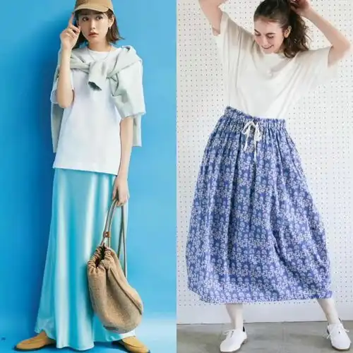 女生白色简约头像裙子