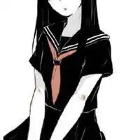 卡通半身手绘qq头像好看的怪我懦弱还不敢冲动