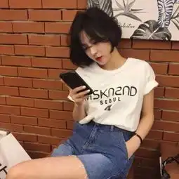 女生头像短发女生头像大全