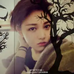 美女纹身师走红高颜值撞脸吴亦凡范晓萱