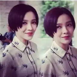 郑爽刘诗诗郭采洁周迅王子文郑爽短发更加惊艳的女星
