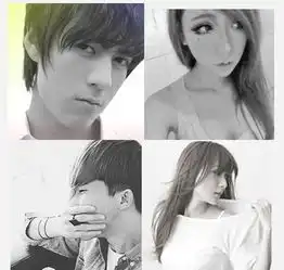 找qq情侣头像黑白的