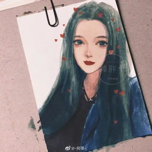 女生头像胶片风调整