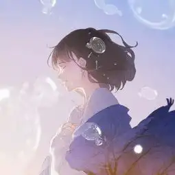 二次元女生抑郁头像天空