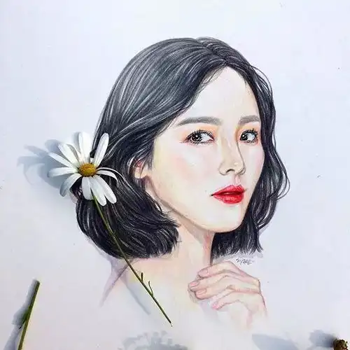 网图头像女小清新手机挡