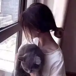 夕阳下的背影女生头像背