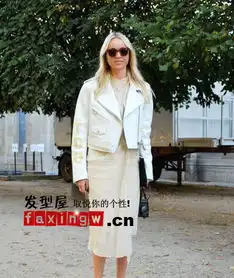 新款欧美潮流发型白衣仙女便时髦