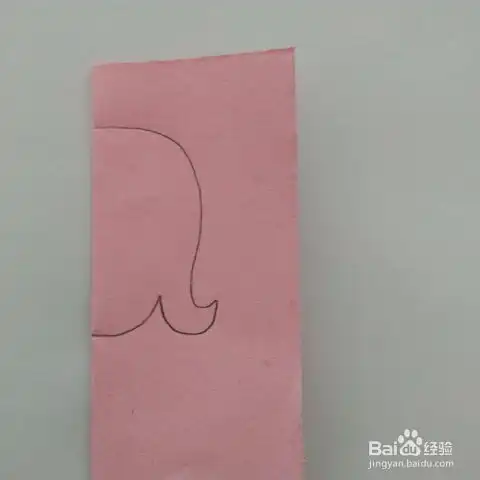 妈妈的头像趣味手工剪纸