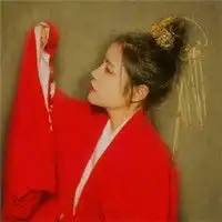 美人颜若芙蓉花超美汉服气质美女头像