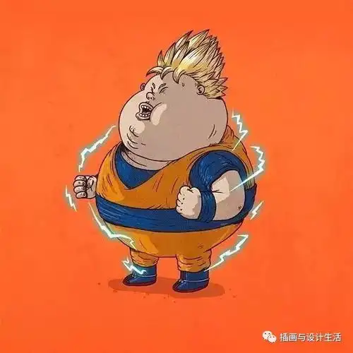 微信头像胖子卡通可爱