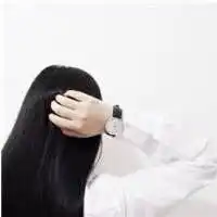 女人伤感黑白背影头像孤