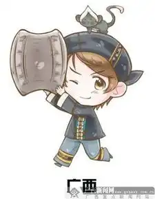 网友绘制全国各省拟人漫画广西阿桂太萌了图