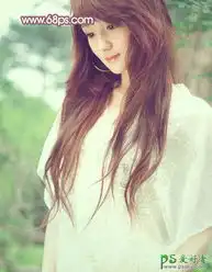 photoshop调出日系清新美少女写真照片14