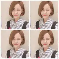 快手头像女生中长发发型图片微信头像图片大全