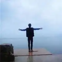 qq头像男生海边男生海边侧影背影qq头像