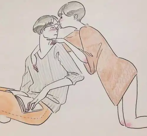 她用插画,画出男女那些事,在ins拥有超高人气