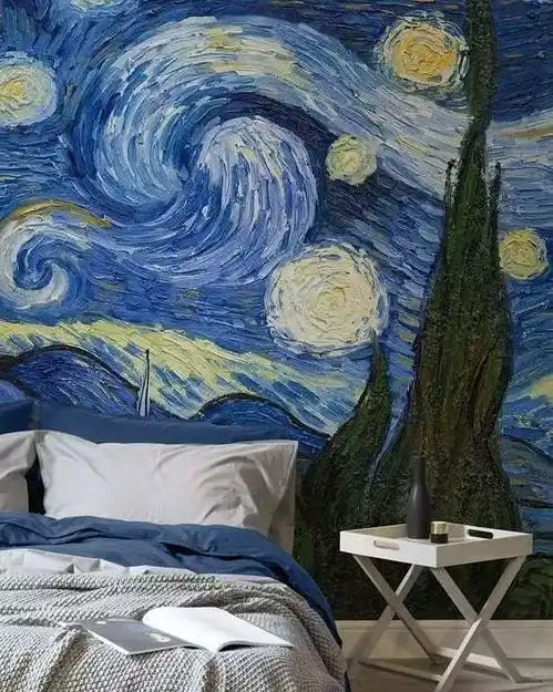 梵高星夜爱好者们的创造力小宇宙
