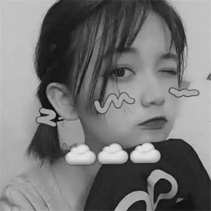有哪些好看的头像女生黑