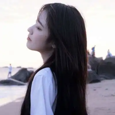 真实女生头像侧脸