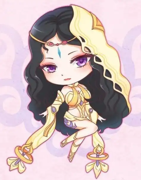 王者荣耀q版图画一