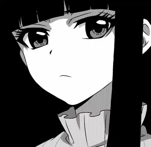 黑白动漫女生头像相遇总有原因,不是恩赐就是教训