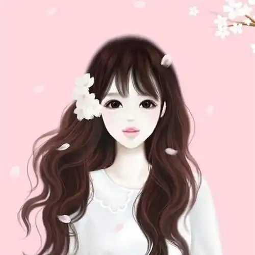 微信头像女生简约干净北